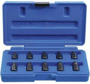 BGS Schraubenausdreher-Set 10-teilig mit Schraubendreher-Bits - Bild 1