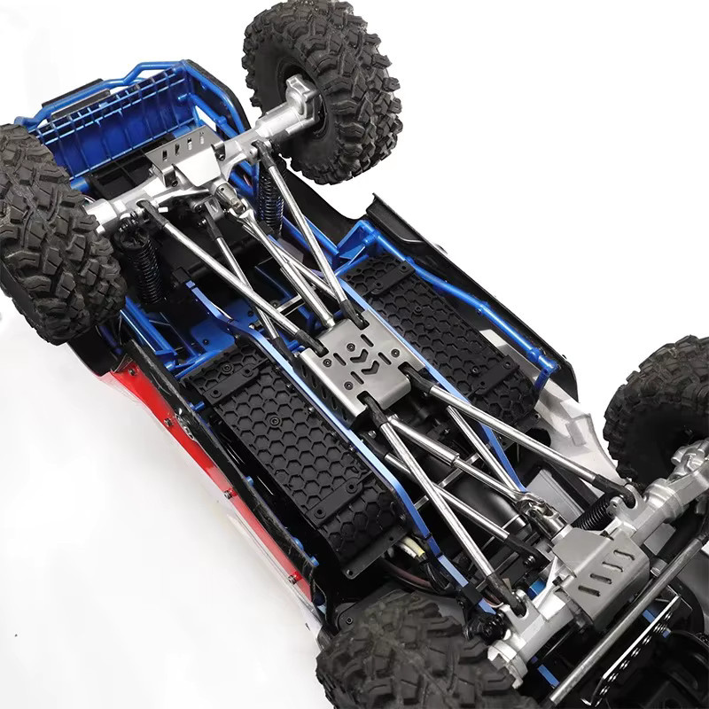 MJX Ford Mustang, Edelstahl-Unterbodenschutzplatte, 1:8, Zubehör - Bild 1