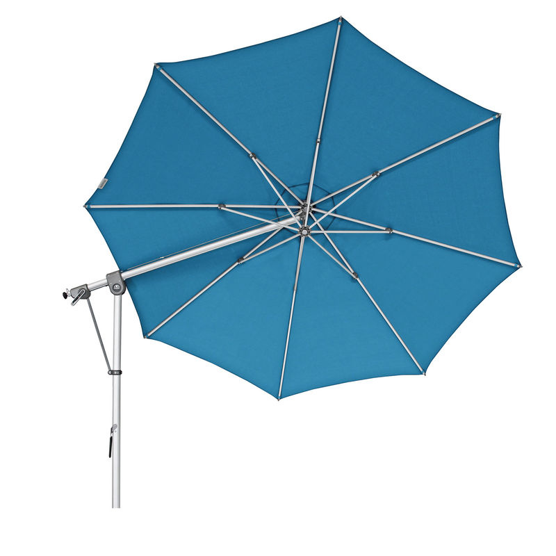 Doppler Ampelschirm Expert 350 Pendel in Aquamarin inklusive Schutzhülle, Durchmesser: 350 cm - Bild 2