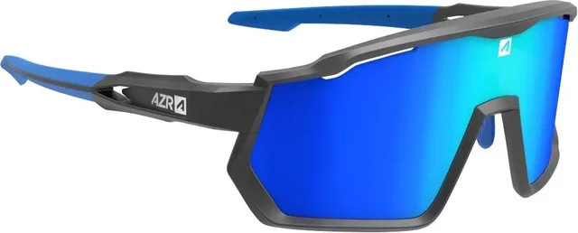 AZR Kromic Pro Race RX Sonnenbrille, Wrap, Vollrand, Kunststoff, Unisex, schwarz, blau, selbsttönend - Bild 1