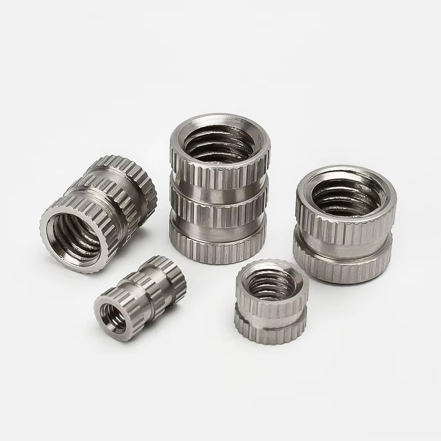 Edelstahl Einsatzmuttern für 3D-Druck und Spritzguss, Set in Silber, verschiedene Gewindegrößen M2 bis M10 - Bild 3