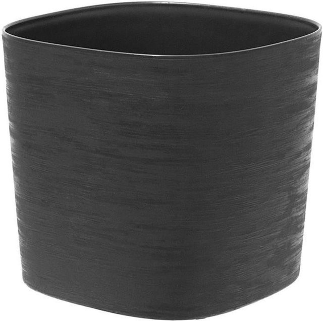 GARDEN ID Respect Pflanztopf mit Wasserreservoir in Black-Anth für Innen- und Außenbereich, B/T/H: 40 x 40 x 40 cm - Bild 1