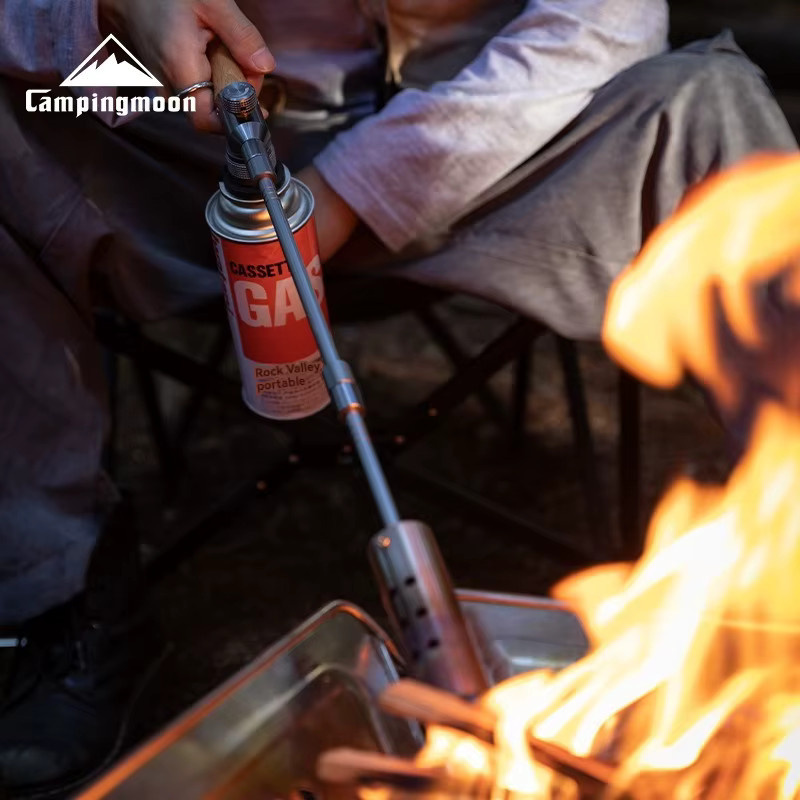 CAMPINGMOON Hochleistungs-Flammensprühgerät mit ausziehbarem Design und Aufbewahrungstasche für Outdoor und Camping - Bild 4