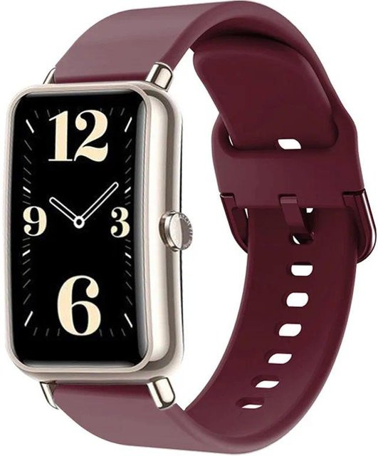 Xplora Smartwatch Armband, Silikon, weinrot, Kinder - Bild 1