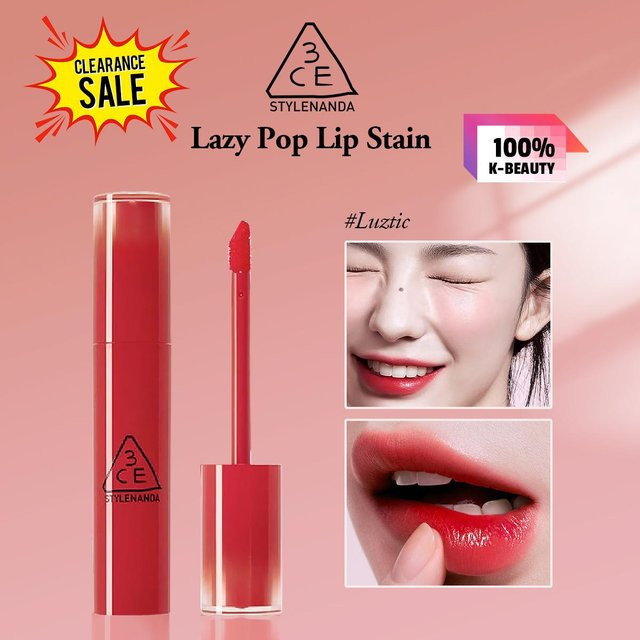 3CE Lazy Pop Lip Stain, Luztic white, glänzend - Bild 1