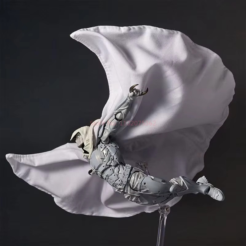 Bandai Marvel Moon Knight Actionfigur, Einzelfigur, Weiß, Kunststoff - Bild 4