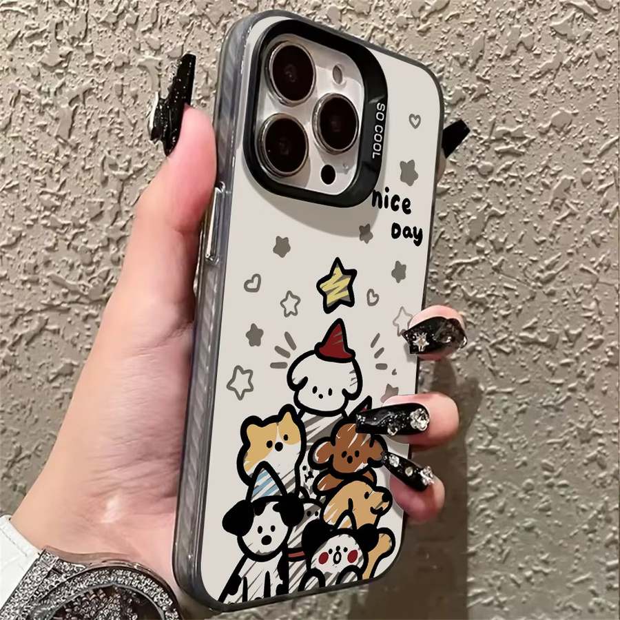 Handyhülle mit niedlichen Tier-Motiven für Samsung Galaxy S25 Ultra S24 S23 FE S22 A56 5G A16 A55 A36 A15 A54 A53 A35 A34 A33 in Multicolor - Bild 3