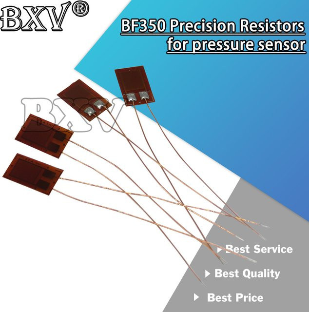 10 Stück BF350-3AA Präzisions-Dehnungsmessstreifen für Drucksensoren und Wägezellen, kompatibel mit Arduino - Bild 1