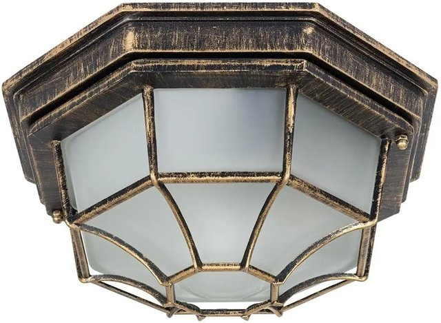 ARTE LAMP LED Deckenleuchte aus Metall und Glas für den Außenbereich in Schwarz oder Weiß - Bild 1