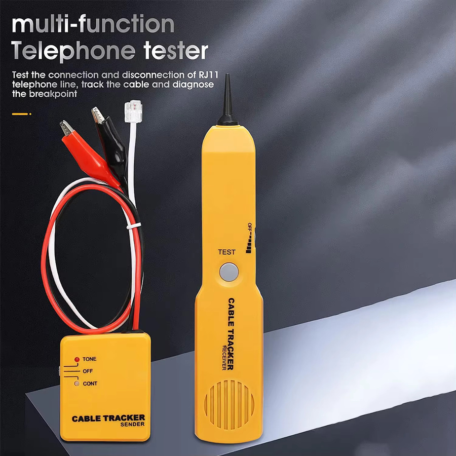 Universal Auto Short & Open Circuit Finder Kabel Tester Kit 6-42V in Gelb - Bild 2