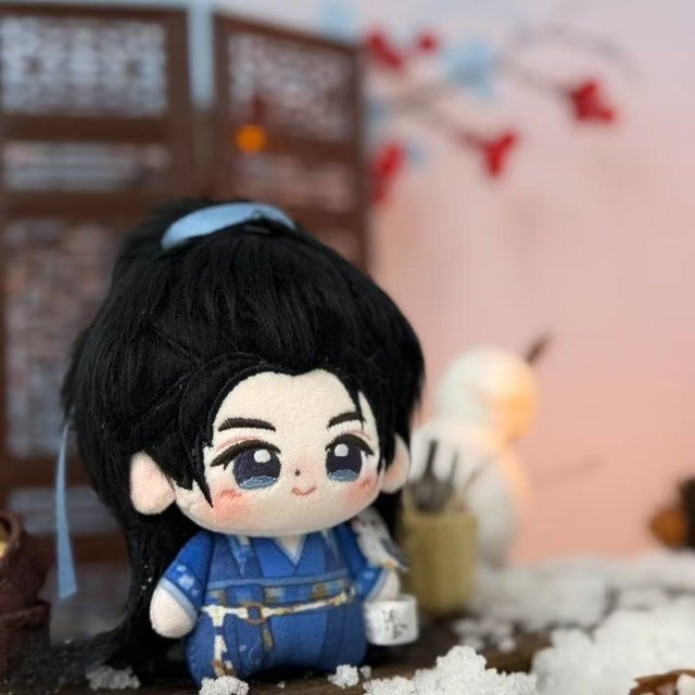 Yiran Health & Beauty Verfolgung von Jade Zhuyu Baumwollpuppe, Plüschpuppe, 10cm, ab 14 Jahren - Bild 1