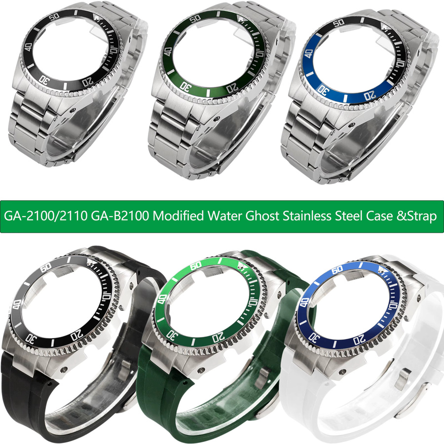 Casio Uhrenarmband-Modifikationskit Edelstahl, Silber, Unisex - Bild 2