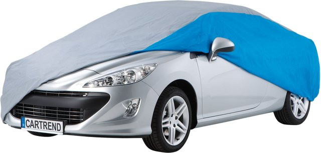 CARTREND Vollgarage aus Vlies in Blau, Größe L - Bild 1