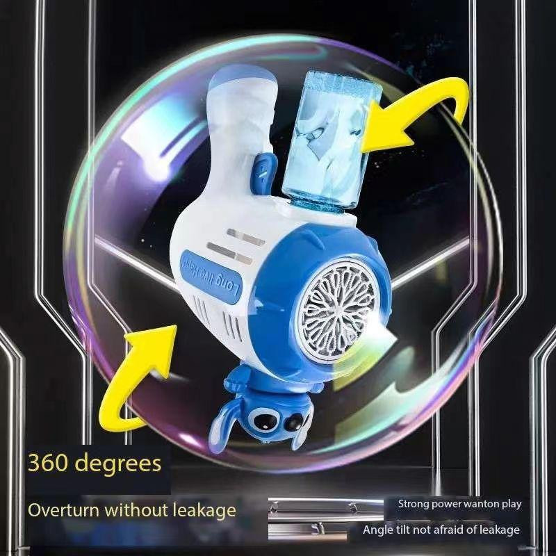 Yiran toy Stitch Elektrische Seifenblasenpistole mit Licht für 3-6 Jahre - Bild 2