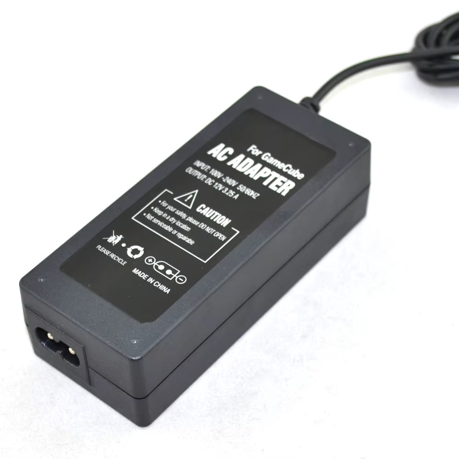 xunbeifang EU-Stecker Netzteil für GameCube Videospielkonsolen AC-Adapter in Schwarz - Bild 3