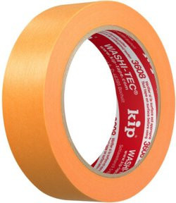 WASHI-TEC Goldkrepp Standard Masking Tape orange Breite: 30 mm, Länge: 50 m - Bild 1