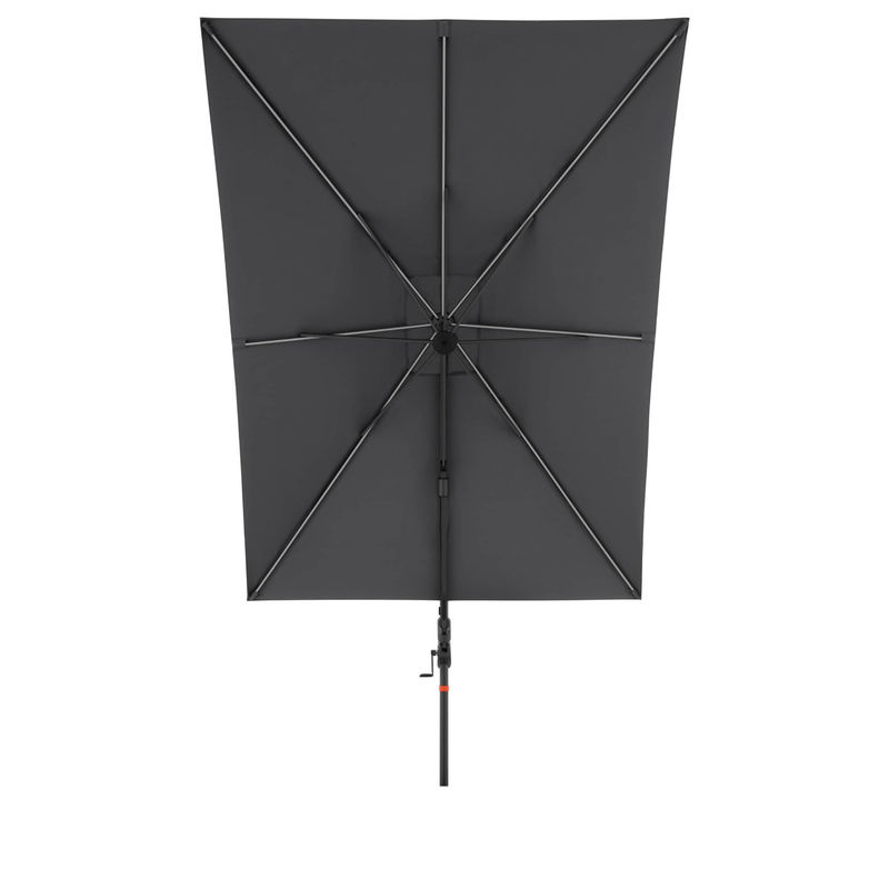 Doppler Ampelschirm myZone LED Pendel in Anthrazit mit Aluminiumgestell und Polyester-Gewebe, B/H: 300 x 250 cm - Bild 3