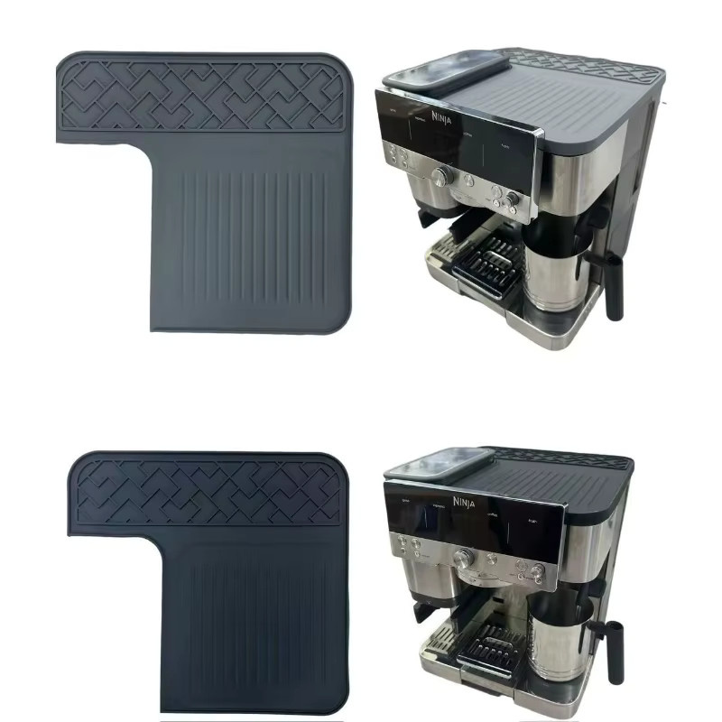 Ninja Luxe Espresso Schutzmatte aus Silikon in Grau, Breite: 31,0 cm, Tiefe: 29,0 cm - Bild 2