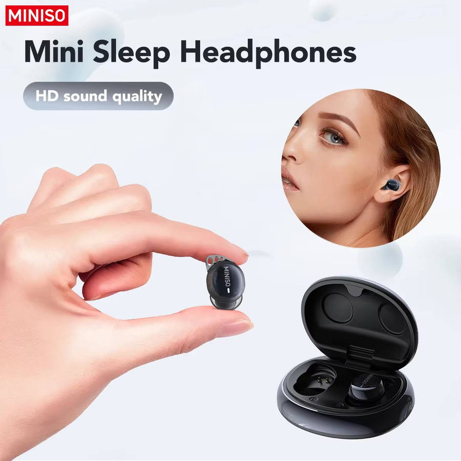 MINISO MS216 Bluetooth In-Ear Kopfhörer mit AI Translator und Rauschunterdrückung in Schwarz oder Gold - Bild 3