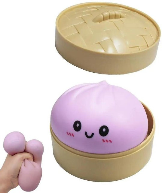 BC Pet Supplies Jumbo-Knödel-Squishy-Spielzeug mit Dampfgarer - Bild 1