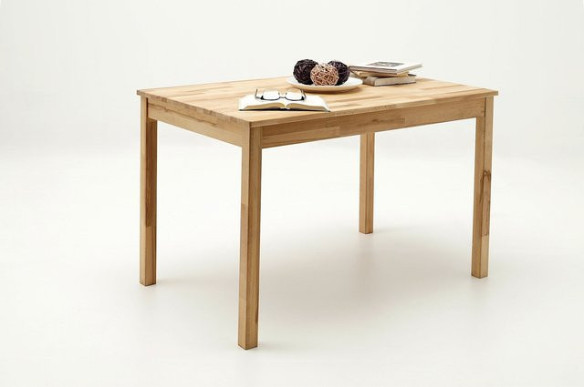 Vaja Möbel Esszimmertisch Alfons aus Massivholz, braun, B/T: 110 x 70 cm - Bild 1