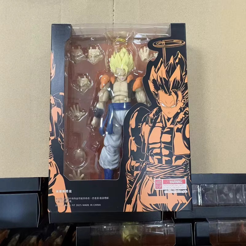 Bandai Dragon Ball Z Gogeta Actionfigur, SHF, 16cm, ab 14 Jahren - Bild 4