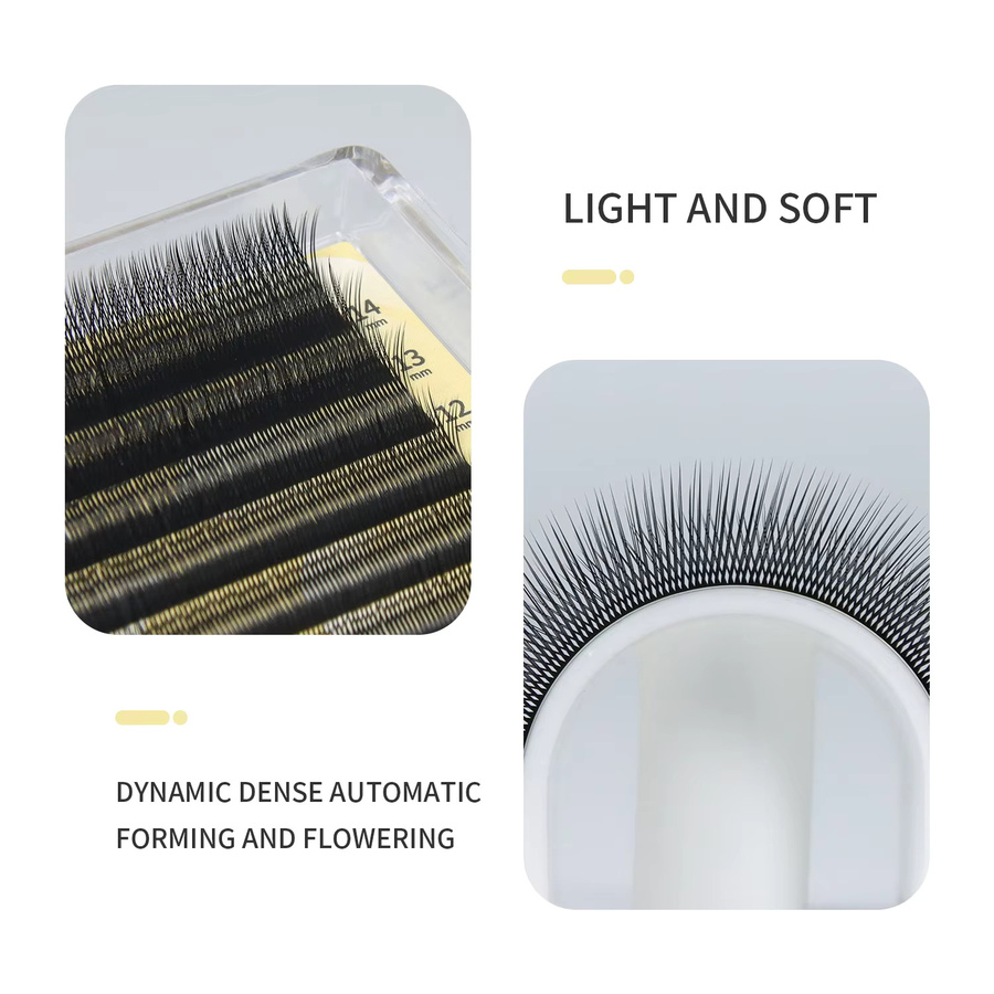 GLAMLASH Flying YY Wimpernverlängerung, Black, Natural - Bild 2