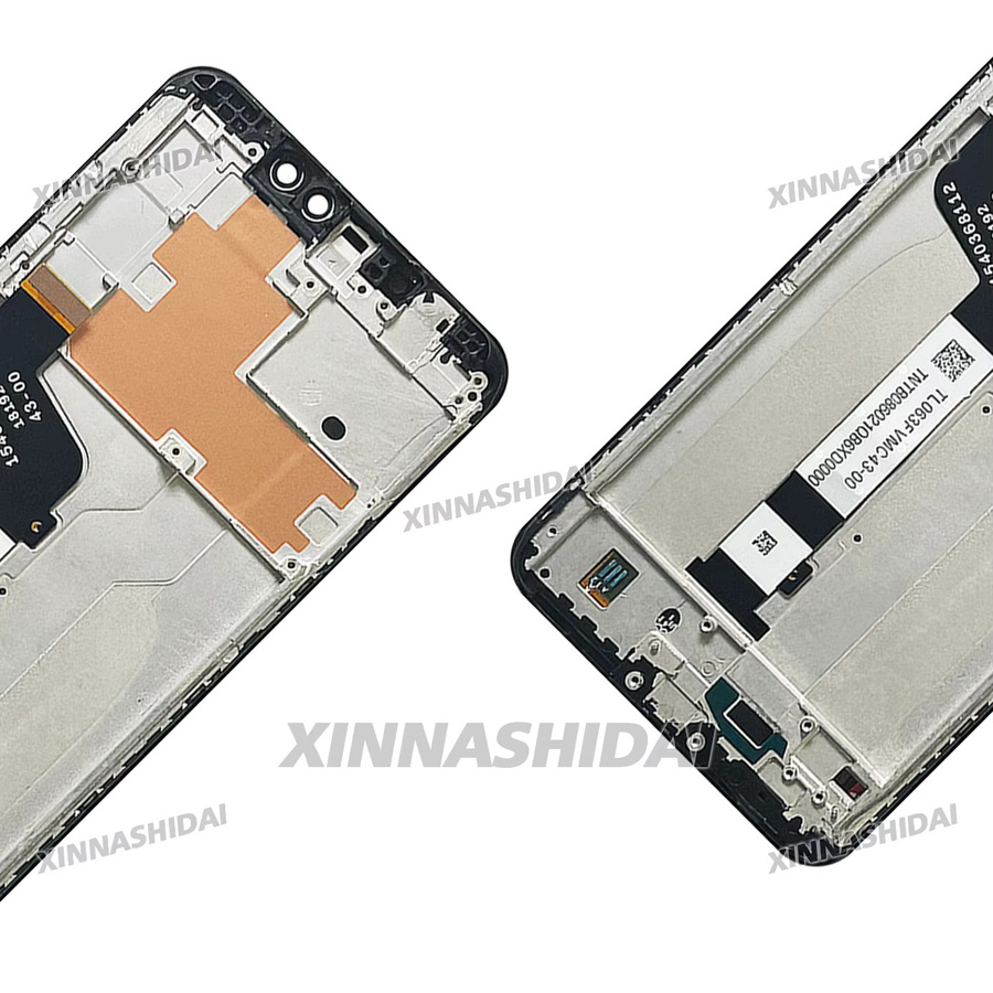 Xiaomi Redmi Note 6 Pro LCD-Bildschirm mit Touchscreen-Digitizer und Rahmen in Schwarz - Bild 3