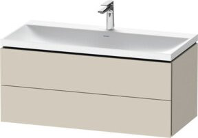 Duravit L-Cube Möbel-Set Wandhängend, Farbe Beige, B/T/H: 100 x 48 x 48 cm - Bild 1