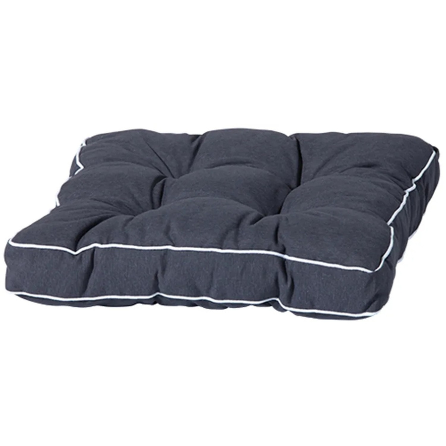 Madison Sitzkissen Panama Grey in Grau, B/T/H: 47 x 47 x 1 cm - Bild 2