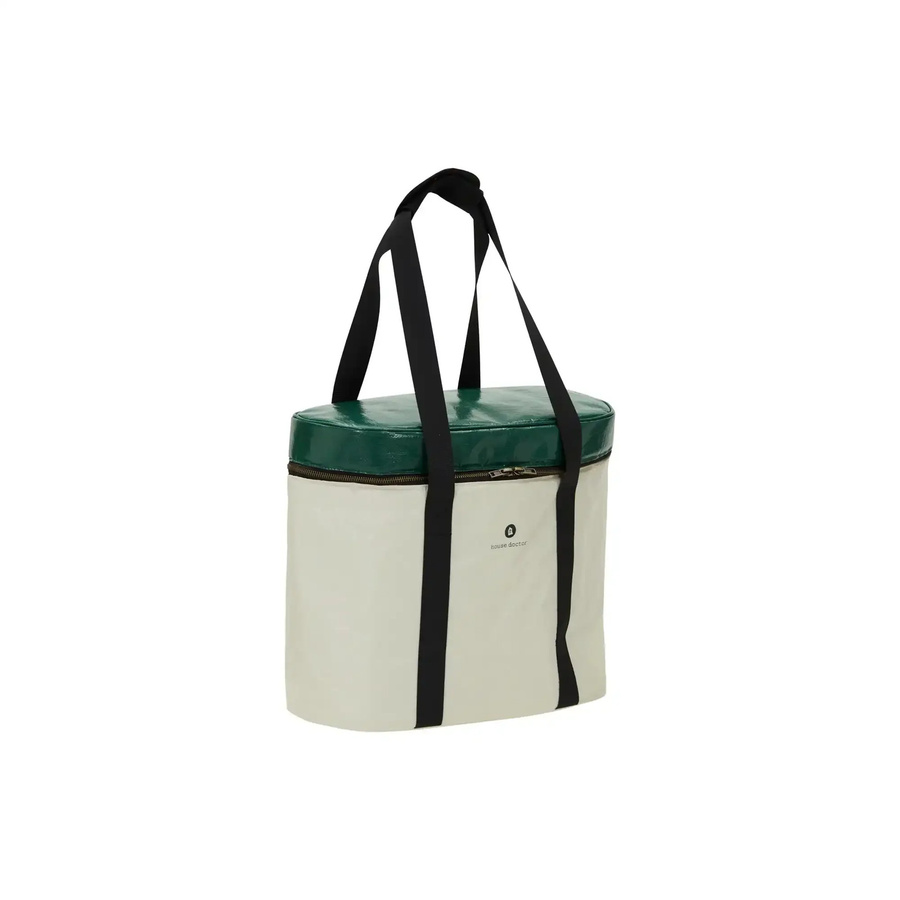 House Doctor Kühltasche Picknick in Sand und Dunkelgrün - Bild 1
