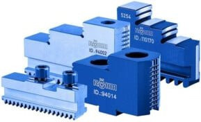 RÖHM Umkehr-Aufsatzbacken-Set 60 Grad in Blau, 170 mm - Bild 1