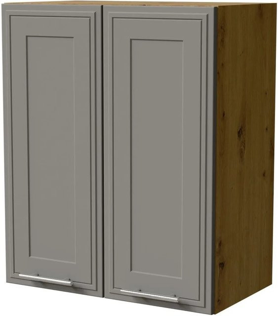 Feldmann-Wohnen Hängeschrank Salo W3/60 in Eiche Artisan und Dust Grey Matt mit Kassettenoptik, B/T/H: 60 x 32,5 x 72 cm - Bild 1