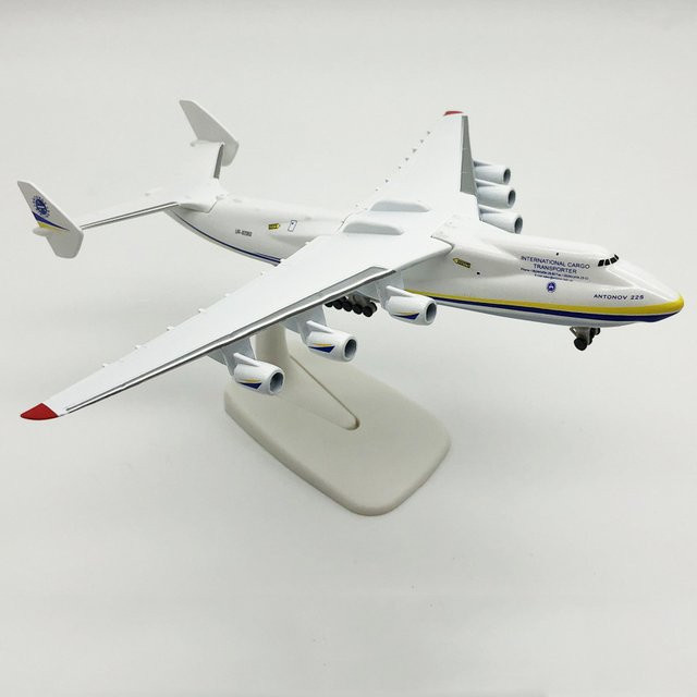 JASON TUTU Antonov AN225 StrategicTransport, Druckguss-Metallmodellflugzeug, 20cm - Bild 1