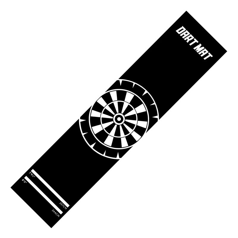 VIKAMA Dart-Matte für Innenräume, rutschfest, Schwarz, Rechteckig - Bild 5