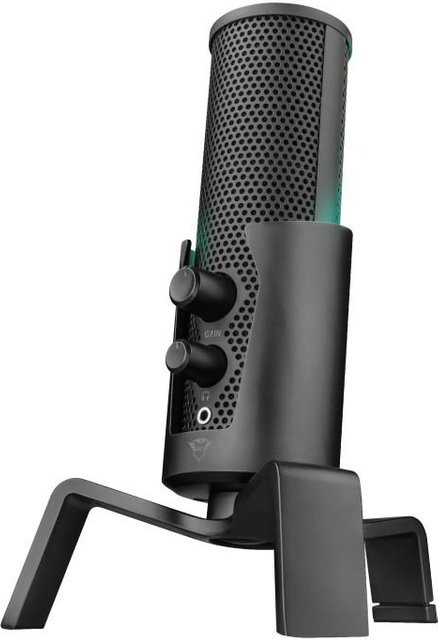 Trust GXT 258 Fyru USB-Mikrofon in Schwarz - Bild 1