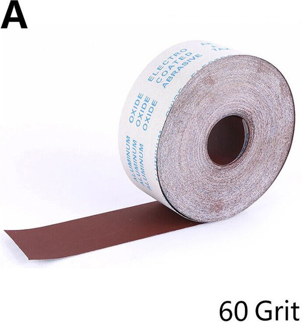 Vibratite Schleifpapierrolle Schmirgelleinen in Braun, Länge: 1 m - Bild 1