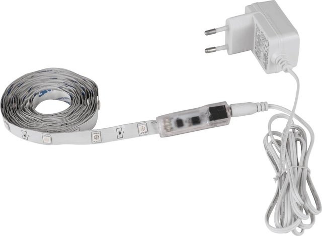 Eglo LED-Leuchtband Stripe-E RGB in Weiß und Multicolour, 3 m Länge - Bild 1