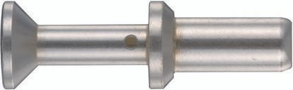 HARTING Crimpkontakt 09110006106 aus Messing in Silber - Bild 1