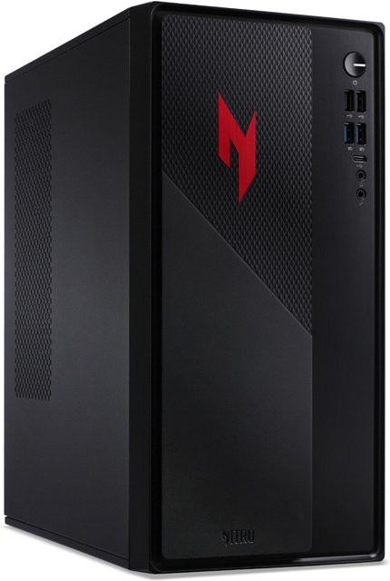 Acer Nitro N20-101 Gaming PC schwarz mit 16 GB RAM, 512 GB SSD, nVidia GeForce RTX 5050 (8 GB) und Windows 11 - Bild 1