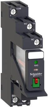 Schneider Electric Interfacerelais RXG12P7PV in Grau, 30 Stück - Bild 1
