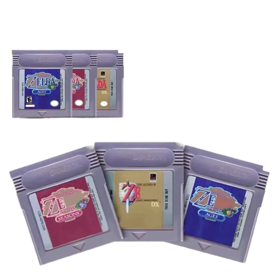 Zelda Legend of Zelda Awakening Oracle of Seasons DX Links Awakening GBC Spielmodul USA-Version von Bandai - Bild 2