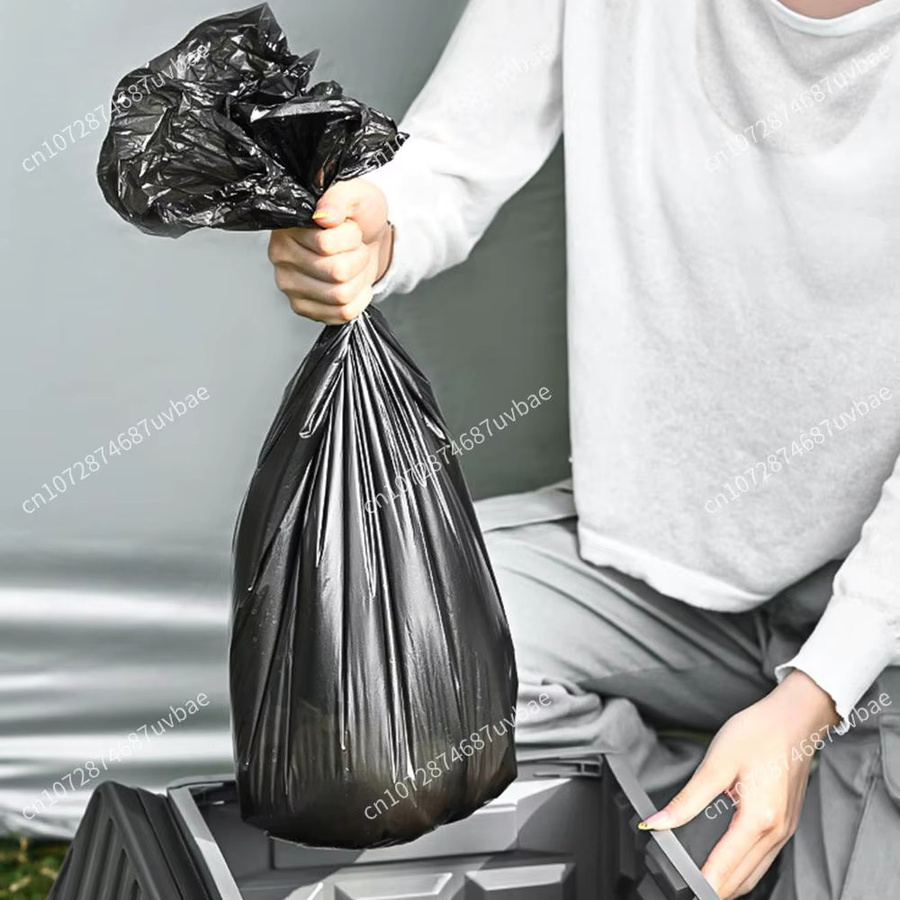 ATUOTIN Tragbare Notfall-Toilettenbeutel für Outdoor und Camping, geruchsdicht und biologisch abbaubar, Schwarz - Bild 4