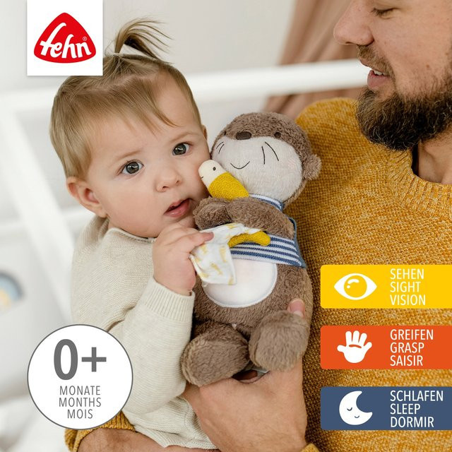 Fehn Kuscheltier Nachtlicht Otter Theo ab Geburt - Bild 1