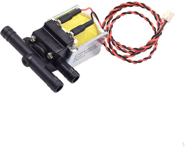 Cjwv16-3A12A Mini Magnetventil von DIY and Beyond, 2 Positionen 3 Wege, DC 12V, 2,88W, Schwarz - Bild 1
