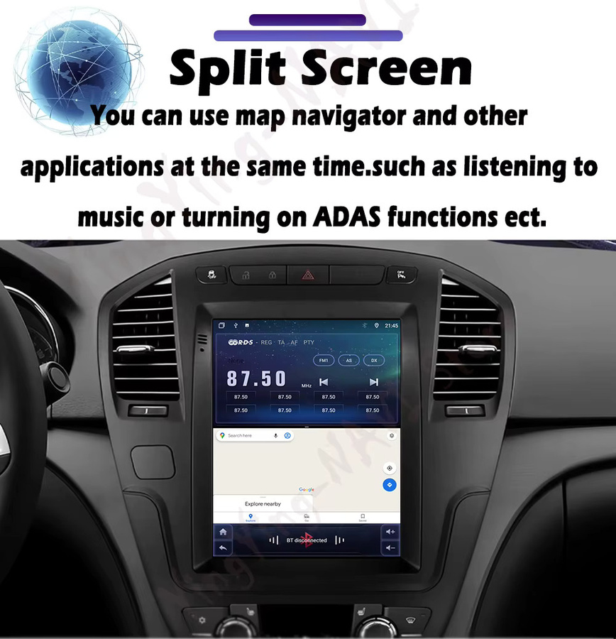 Android Multimedia Radio für Hyundai Tucson 2 LM IX35 2009-2015 mit 9,7 Zoll Display, GPS, Bluetooth, WiFi und Carplay in Schwarz - Bild 3
