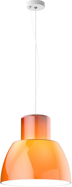 Nemo Lighting Lorosae 40 Pendelleuchte in Orange aus Glas und Metall - Bild 1