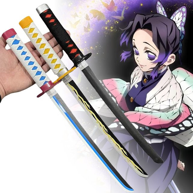 Bandai Demon Slayer Katana, Holzschwert, 18 Zoll - Bild 1