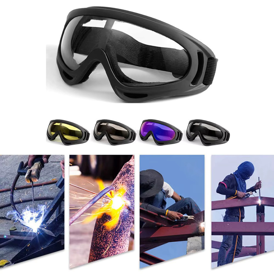 Automatisch abdunkelnde Schweißbrille mit UV-Schutz in Gelb und Schwarz für Innen- und Außenbereich - Bild 4