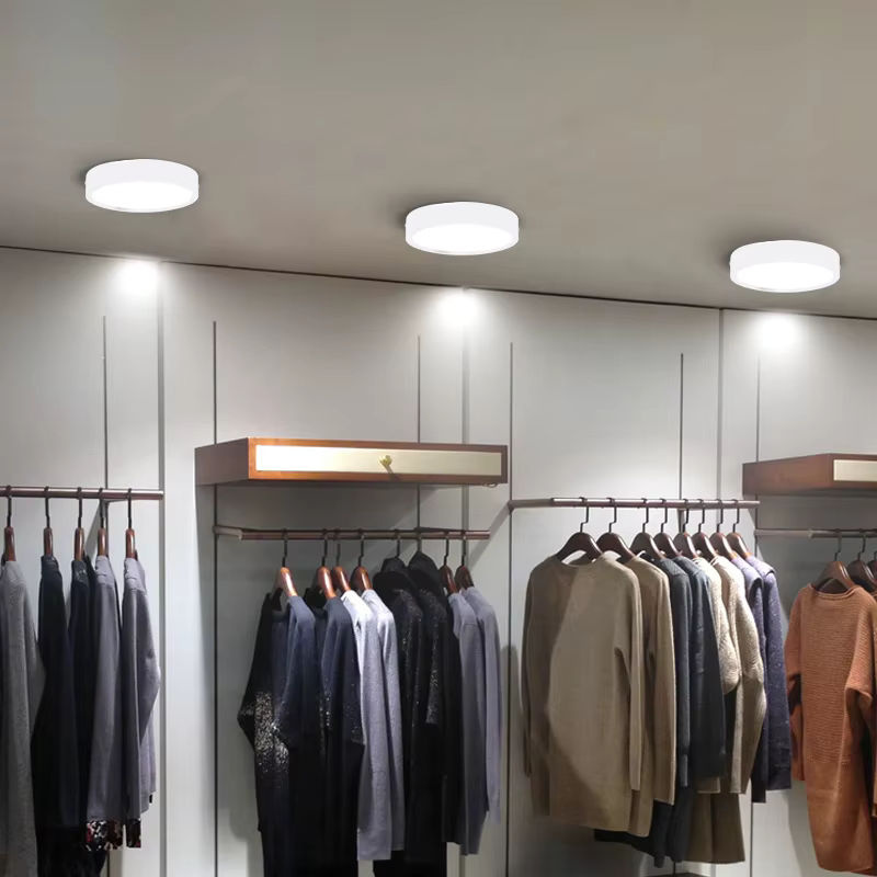 CHENBEN LED Aufputz Downlight Spot für die Renovierung, runde Deckenleuchte 220V, Schwarz oder Weiß - Bild 5
